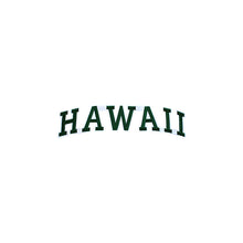 Load image into Gallery viewer, Varsity State Name Hawaii in Multicolor Embroidery Patch
