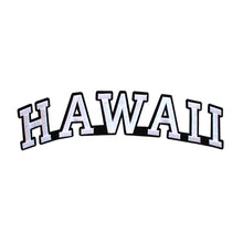 Load image into Gallery viewer, Varsity State Name Hawaii in Multicolor Embroidery Patch
