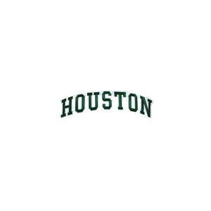 Varsity State Name Houston in Multicolor Embroidery Patch