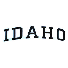 Load image into Gallery viewer, Varsity State Name Idaho in Multicolor Embroidery Patch
