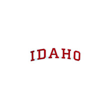 Load image into Gallery viewer, Varsity State Name Idaho in Multicolor Embroidery Patch
