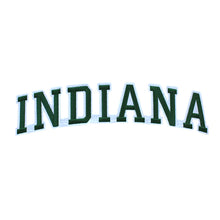 Load image into Gallery viewer, Varsity State Name Indiana in Multicolor Embroidery Patch
