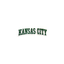 Load image into Gallery viewer, Varsity City Name Kansas City in Multicolor Embroidery Patch
