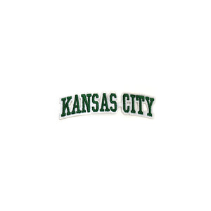 Varsity City Name Kansas City in Multicolor Embroidery Patch