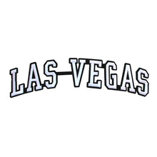 Load image into Gallery viewer, Varsity City Name Las Vegas in Multicolor Embroidery Patch
