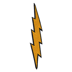 Lightning Embroidery Patch