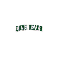 Load image into Gallery viewer, Varsity City Name Long Beach in Multicolor Embroidery Patch
