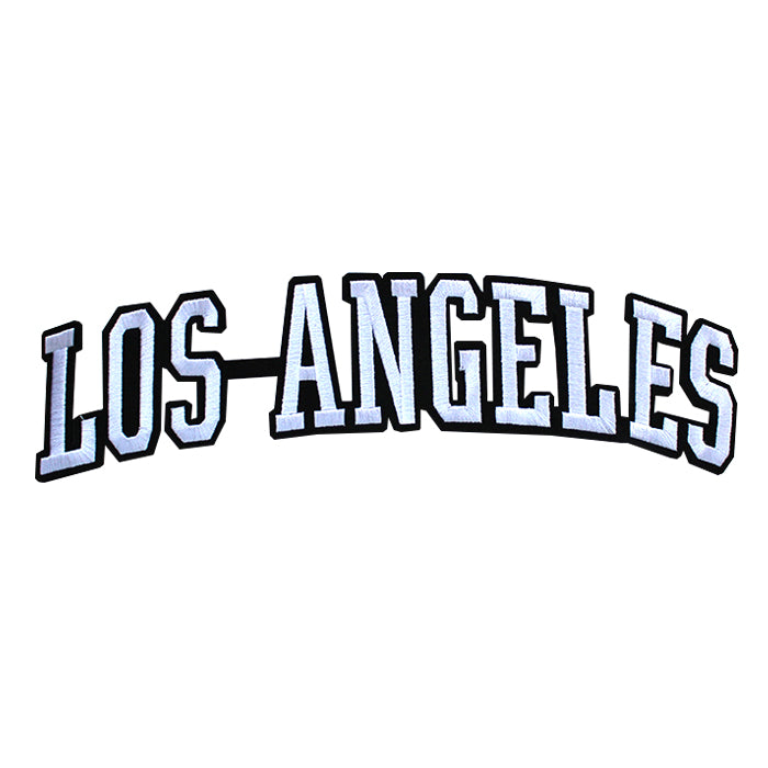 Varsity City Name Los Angeles in Multicolor Embroidery Patch