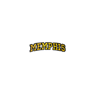 Varsity City Name Memphis in Multicolor Embroidery Patch