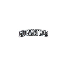 Load image into Gallery viewer, Varsity City Name Milwaukee in Multicolor Embroidery Patch
