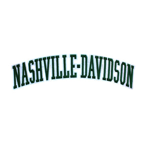 Varsity City Name Nashville Davison in Multicolor Embroidery Patch