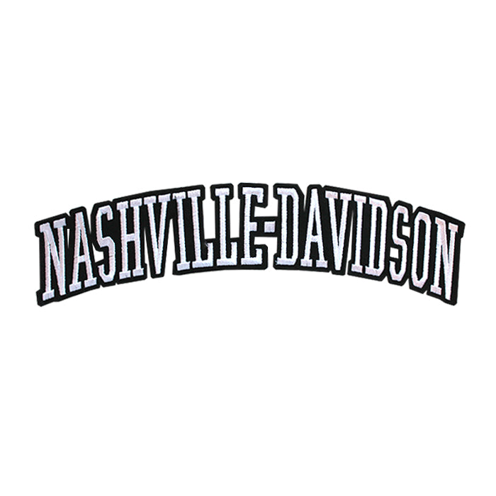 Varsity City Name Nashville Davison in Multicolor Embroidery Patch