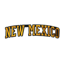 Load image into Gallery viewer, Varsity State Name New Mexico in Multicolor Embroidery Patch
