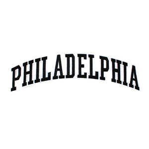 Varsity City Name Philadelphia in Multicolor Embroidery Patch