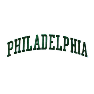 Varsity City Name Philadelphia in Multicolor Embroidery Patch