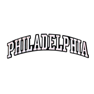 Varsity City Name Philadelphia in Multicolor Embroidery Patch