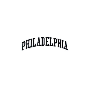 Varsity City Name Philadelphia in Multicolor Embroidery Patch