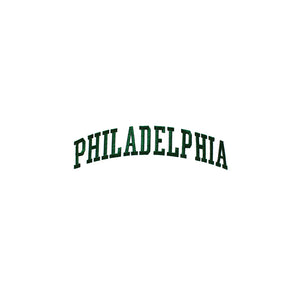 Varsity City Name Philadelphia in Multicolor Embroidery Patch