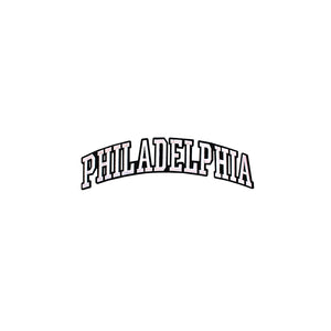 Varsity City Name Philadelphia in Multicolor Embroidery Patch