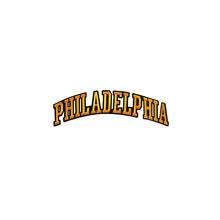 Load image into Gallery viewer, Varsity City Name Philadelphia in Multicolor Embroidery Patch
