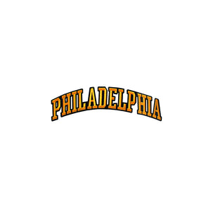 Varsity City Name Philadelphia in Multicolor Embroidery Patch