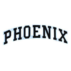 Varsity City Name Phoenix in Multicolor Embroidery Patch