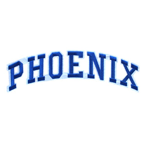 Varsity City Name Phoenix in Multicolor Embroidery Patch