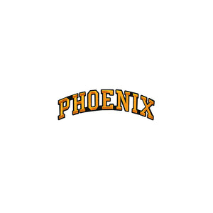 Varsity City Name Phoenix in Multicolor Embroidery Patch