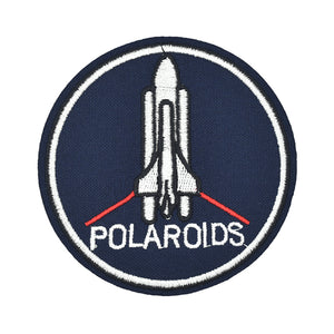 Polaroids Spaceship Embroidery Patch