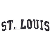 Load image into Gallery viewer, Varsity City Name St. Louis in Multicolor Embroidery Patch
