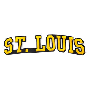 Varsity City Name St. Louis in Multicolor Embroidery Patch