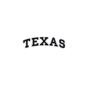 Varsity State Name Texas in Multicolor Embroidery Patch