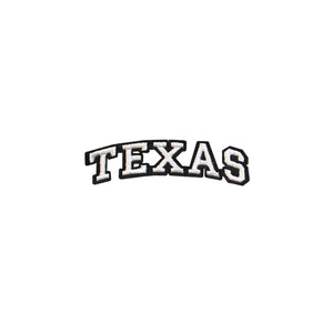 Varsity State Name Texas in Multicolor Embroidery Patch