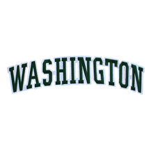 Load image into Gallery viewer, Varsity State Name Washington in Multicolor Embroidery Patch
