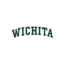 Load image into Gallery viewer, Varsity City Name Wichita in Multicolor Embroidery Patch
