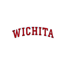 Load image into Gallery viewer, Varsity City Name Wichita in Multicolor Embroidery Patch
