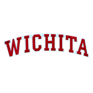 Varsity City Name Wichita in Multicolor Embroidery Patch