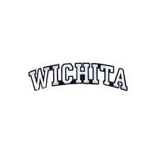 Load image into Gallery viewer, Varsity City Name Wichita in Multicolor Embroidery Patch
