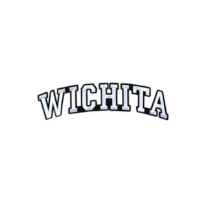 Varsity City Name Wichita in Multicolor Embroidery Patch