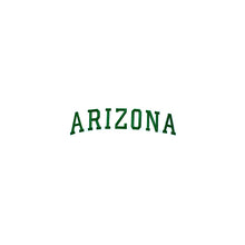 Load image into Gallery viewer, Varsity State Name Arizona in Multicolor Embroidery Patch
