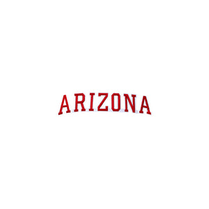 Varsity State Name Arizona in Multicolor Embroidery Patch