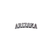 Load image into Gallery viewer, Varsity State Name Arizona in Multicolor Embroidery Patch
