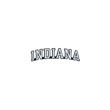 Load image into Gallery viewer, Varsity State Name Indiana in Multicolor Embroidery Patch
