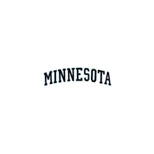 Load image into Gallery viewer, Varsity State Name Minnesota in Multicolor Embroidery Patch
