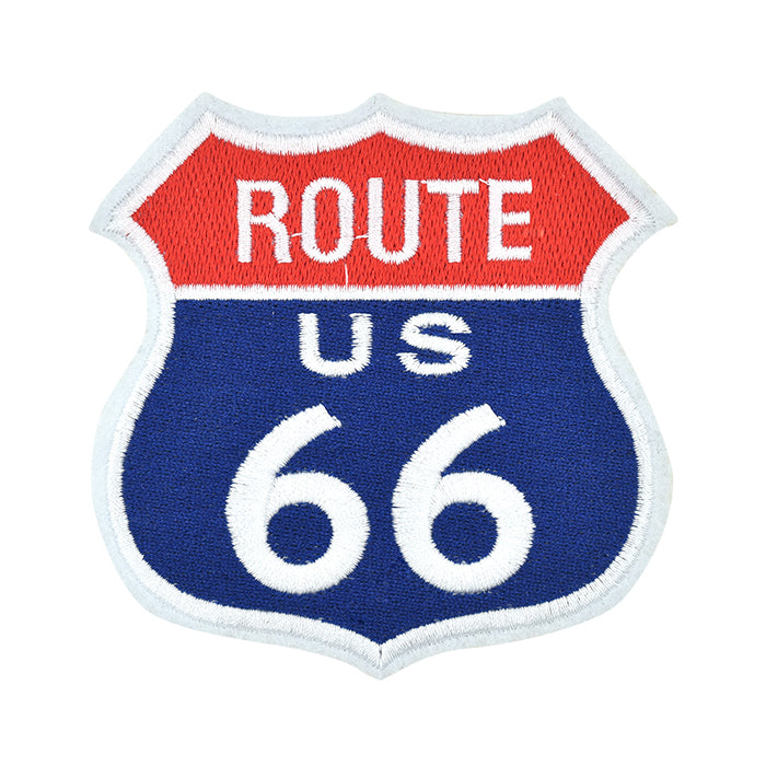 Route US 66 Highway Sign Embroidery Patch