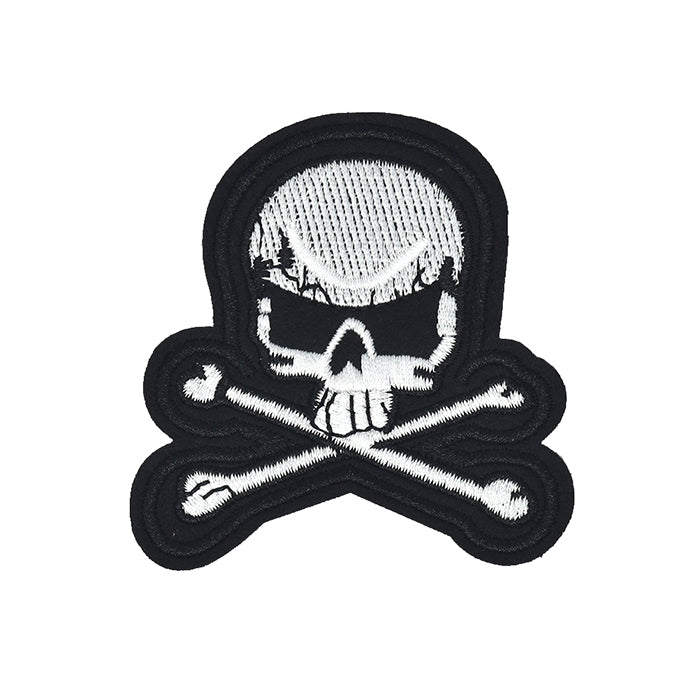 Pirates Skull And Crossbones Skeleton Embroidery Patch