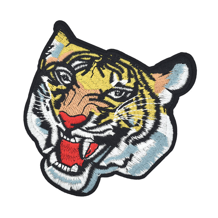 Tiger Face Embroidery Patch