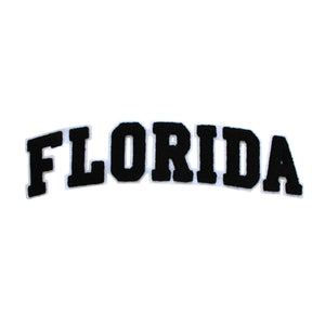 Varsity State Name Florida in Multicolor Chenille Patch