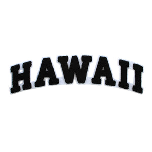 Varsity State Name Hawaii in Multicolor Chenille Patch