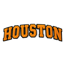 Load image into Gallery viewer, Varsity City Name Houston in Multicolor Chenille Patch
